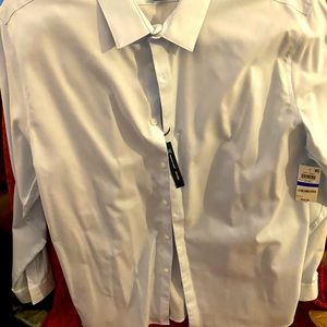 INC light blue button up NWT XL No Iron